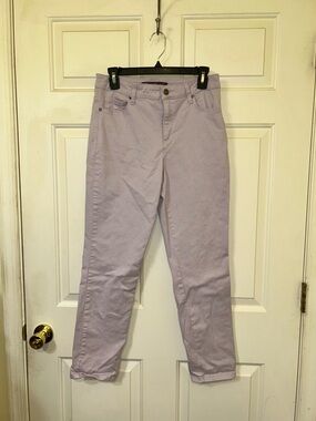Gloria Vanderbilt Lilac Straight-Leg Women's Jeans